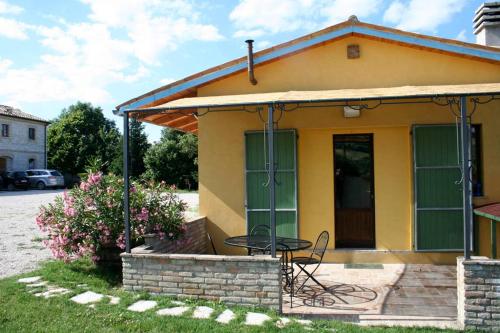 A szálláshely kívülről, Agriturismo Dai Mori in Montefelcino