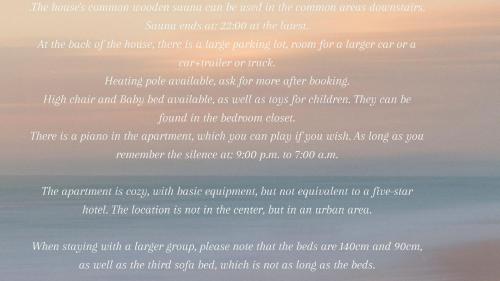 Rauhallinen kaksio, puusauna käytettävissä (Rauhallinen kaksio, puusauna kaytettavissa) in Varkaus