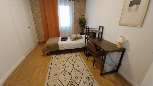 Appart 80m2 tout équipé Châteaucreux Zénith Stade