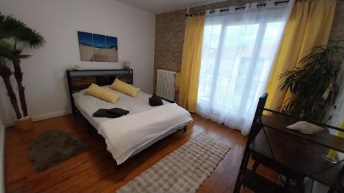 Appart 80m2 tout équipé Châteaucreux Zénith Stade