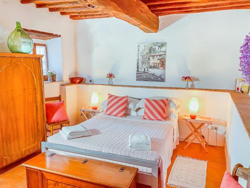 Charming Tuscan Suite with Pool 2 to 5 persons Lamole Greve in Chianti in Lamole