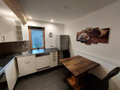 廚房, Krückeberg-Appartements (Kruckeberg-Appartements) in 派納