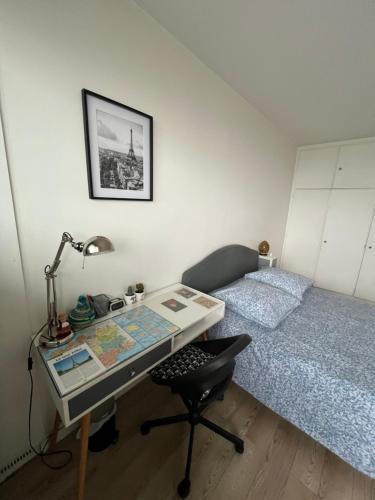 Quarto Privado em Apartamento Vista Torre Eiffel, Paris (Foto 7)