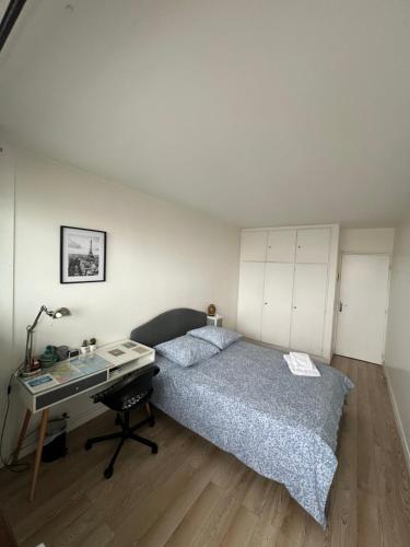Quarto Privado em Apartamento Vista Torre Eiffel, Paris (Foto 8)
