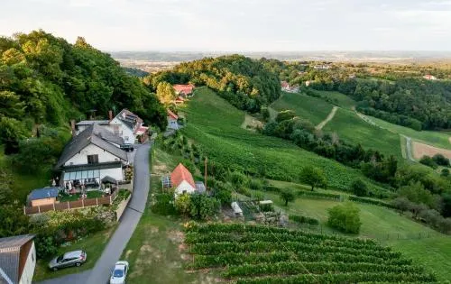 Am Heißberg in Fehring, Österreich