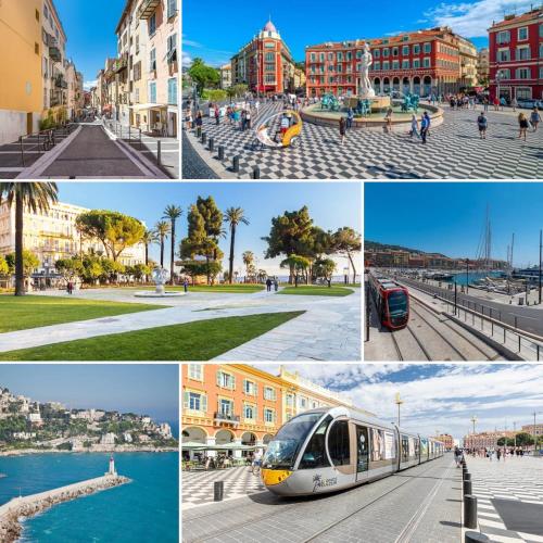 Studio T1 Centre - Idéal couple & amis - Confort - WIFI - Calme - Climatisation - Coin Terrasse