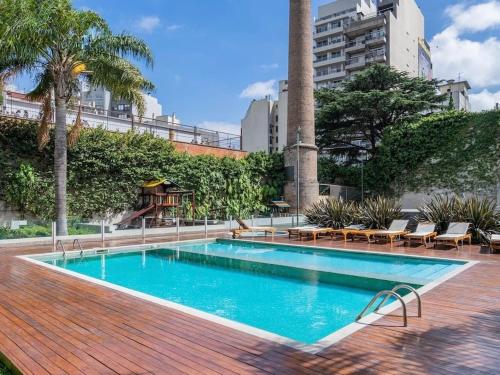 Nuevo y lujoso departamento en Palermo - Edificio 5 ⭑ Pileta, Gym, parrilla, plaza de niños, cancha de fútbol & Garage, Buenos Aires