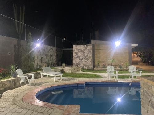 La Cabaña in Zapotitlán Salinas, Mexico