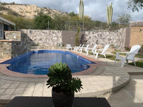 La Cabaña in Zapotitlán Salinas, Mexico