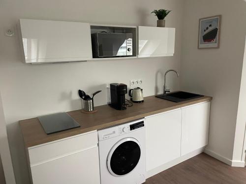 Konyha, Studio 403 - Hyper Centre - Intégralement rénové - Toutes commodités à pied (Studio 403 - Hyper Centre - Integralement renove - Toutes commodites a pied) in Saint-Nazaire