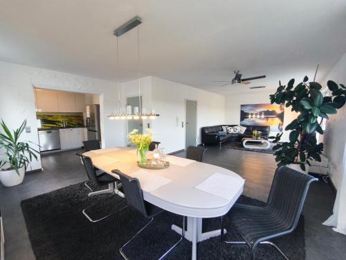 Køkken, Ferienhaus Goldgrube - 5 Zimmer - 140qm am Fluss in Mehlbach