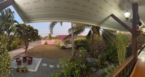 House in the Garden, Phitsanulok Province in Wat Phrik