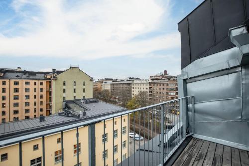 Scandinavian attic apartment in the city center, Helsinky (fotografie 9)