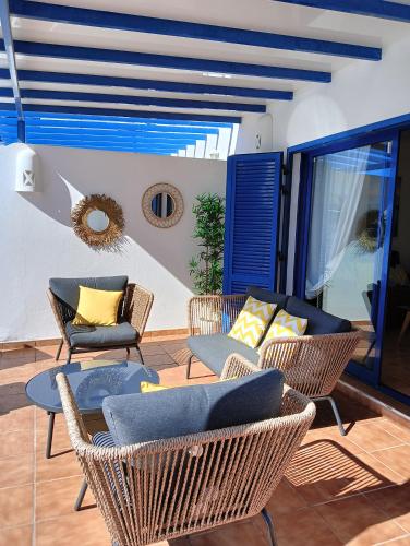 Villa Optimist Rubicón piscina climatizable, frente al mar 2