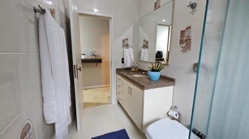浴室, Quarto Pitangueiras in 若阿金娜海灘