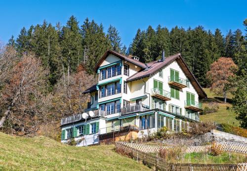 Chalet Hunnenfluh Garden Apartment in Gundlischwand