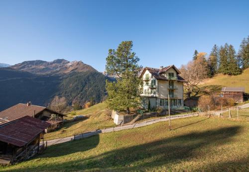 Chalet Hunnenfluh Garden Apartment in Gundlischwand