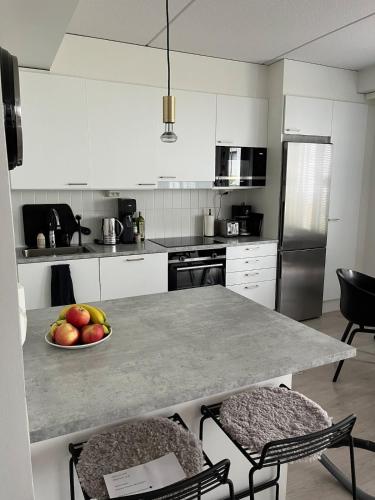 Cozy two bedroom apartment with sauna, garden and terrace in Konala