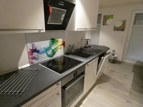 Konyha, Ferienwohnung Schwarzwaldliebe in Appenweier