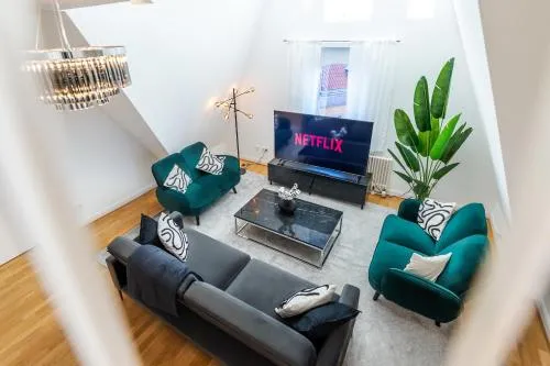 130 qm Maisonette-Penthouse - Dachterrasse mit exklusivem Panoramablick in Hannover, Deutschland