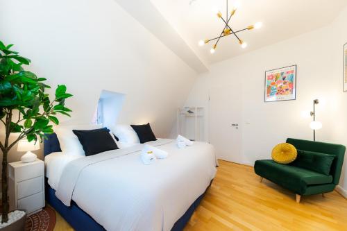 nestup - 130 qm Maisonette-Penthouse - Dachterrasse mit exklusivem Panoramablick