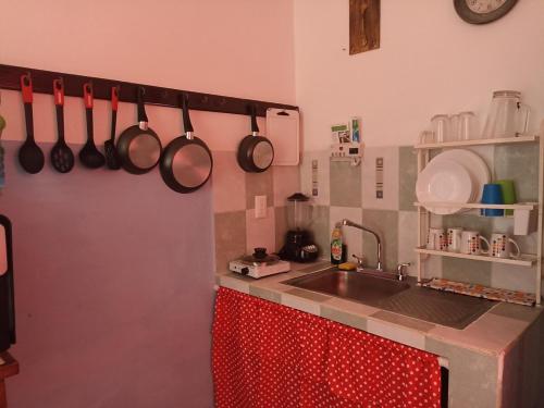 Kitchen, Casa Chero in Comalcalco