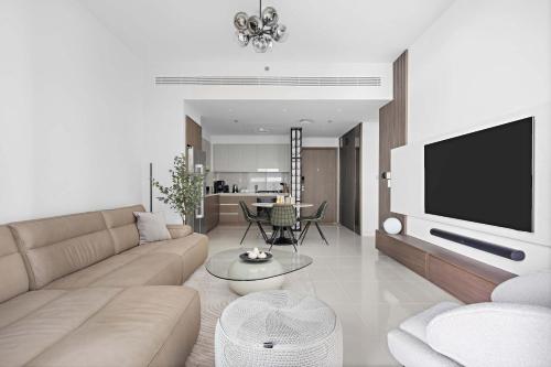 Silkhaus Vacation Homes Sea View Family Escape in Tower with Private Beach, Dubaj (fotografie 7)