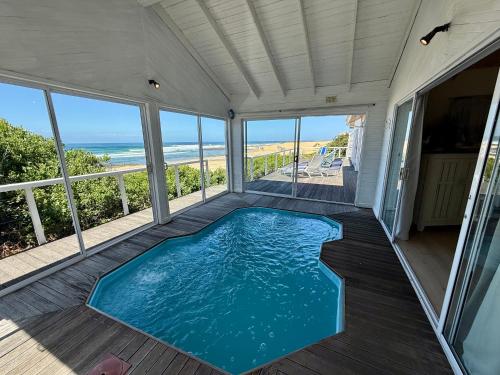 Balkons/terase, Beach house, Cannon Rocks, near Kenton-on-Sea in Cannon Rocks