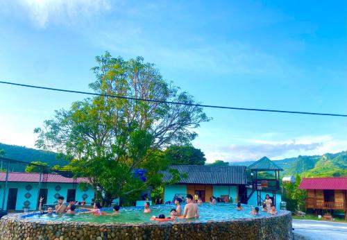 Homestay Giáp Hoài - Hot Spring Bản Hốc - 숙소 외관