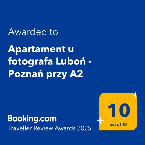 Apartament u fotografa Luboń - Poznań przy A2