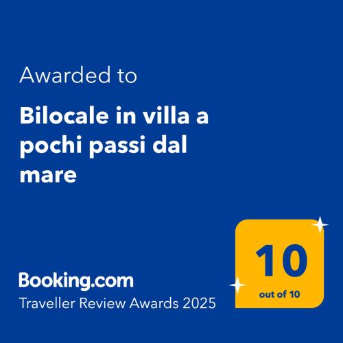 Bilocale in villa a pochi passi dal mare in Santa Maria di Leuca