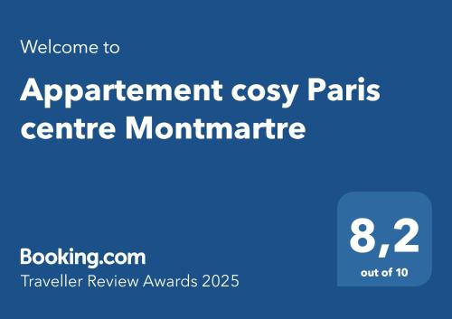 Appartement cosy Paris centre Montmartre, Paris