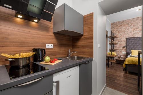Dapur, Porto Marina apartments in Rijeka