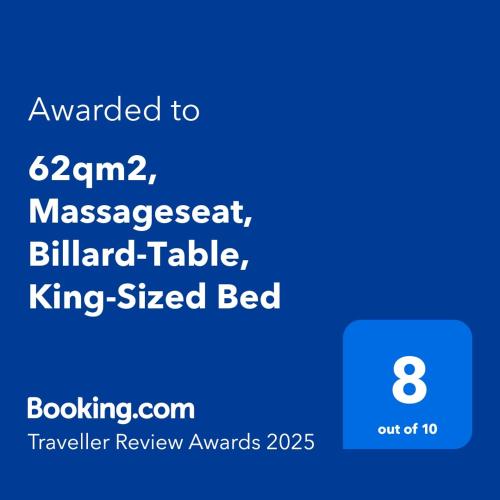 62qm2, Massageseat, Billard-Table, King-Sized Bed, Berlin (photo 2)