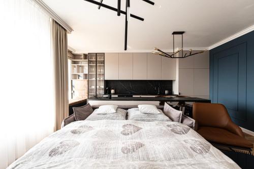 Klingerka Apartment, 25th floor with Free parking and view of Castle and Danube, Bratislava (fotografie 4)