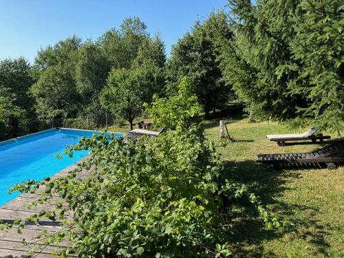 Kolam renang, Guest House Lagotto's Peak in Doljani Zumberacki