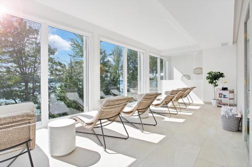 สปา, Manoir Hovey in นอร์ธ แฮทลีย์ คิวซี