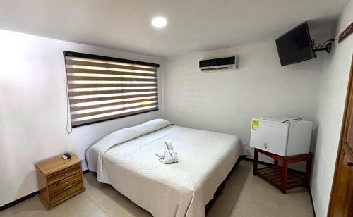 1 double bed