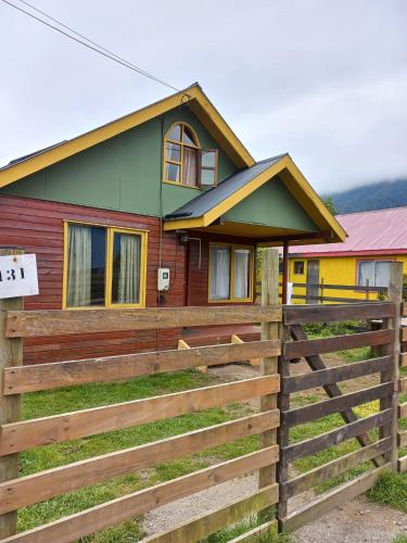 Viesnīcas āriene, Cabaña en Contao Carretera Austral Hualaihué (Cabana en Contao Carretera Austral Hualaihue) in Contao
