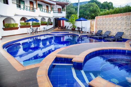 Bazen, Hotel Monchuelo Spa in San Gil