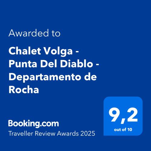 Chalet Volga - Punta Del Diablo - Departamento de Rocha