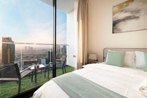 Brand New Apt On Top Floor 1BR w Spa And Pool, Dubaj (fotografie 10)
