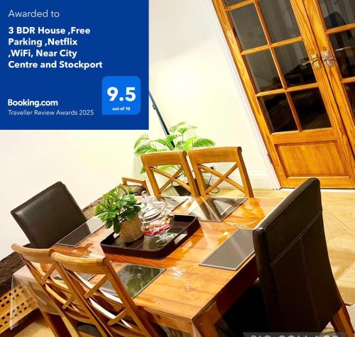 Cosy 3BDR In Levenshulme-Close To Manchester City Centre And Stockport Town- Free Parking- WiFi, Manchester (fotografie 6)