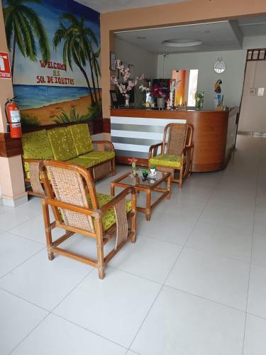 Lobby, Hostal Sol de Iquitos near Coronel FAP Francisco Secada Vignetta International Airport