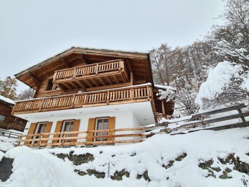 Chalet in Veysonnaz with balcony, Veysonnaz (photo 6)