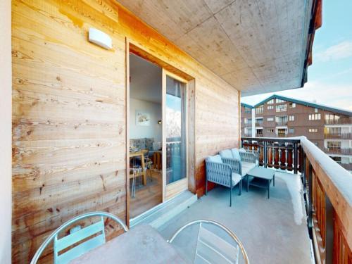 Balcon/terrasse, Apartment in Nendaz near Ski Lift & Sauna in Nendaz
