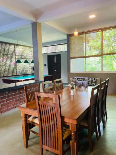 A szálláshely kívülről, Villa Tambaka in Anuradhapura