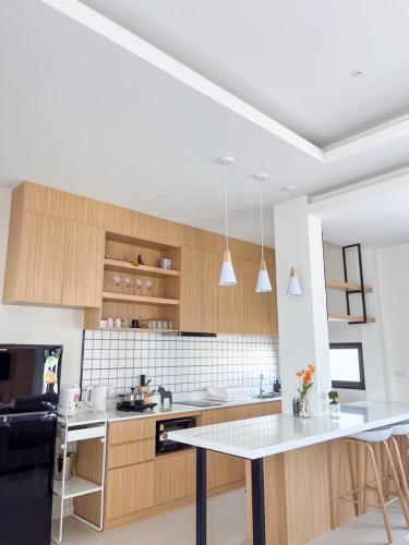 Kitchen, masa poolvilla huahin near Silpakorn University Phetchaburi IT Campus