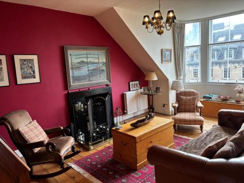 Stunning 2-Bedroom Georgian Flat, City Centre, Edinburgh (Foto 10)