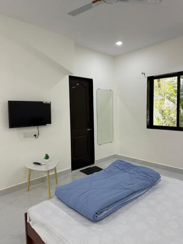 1 double bed